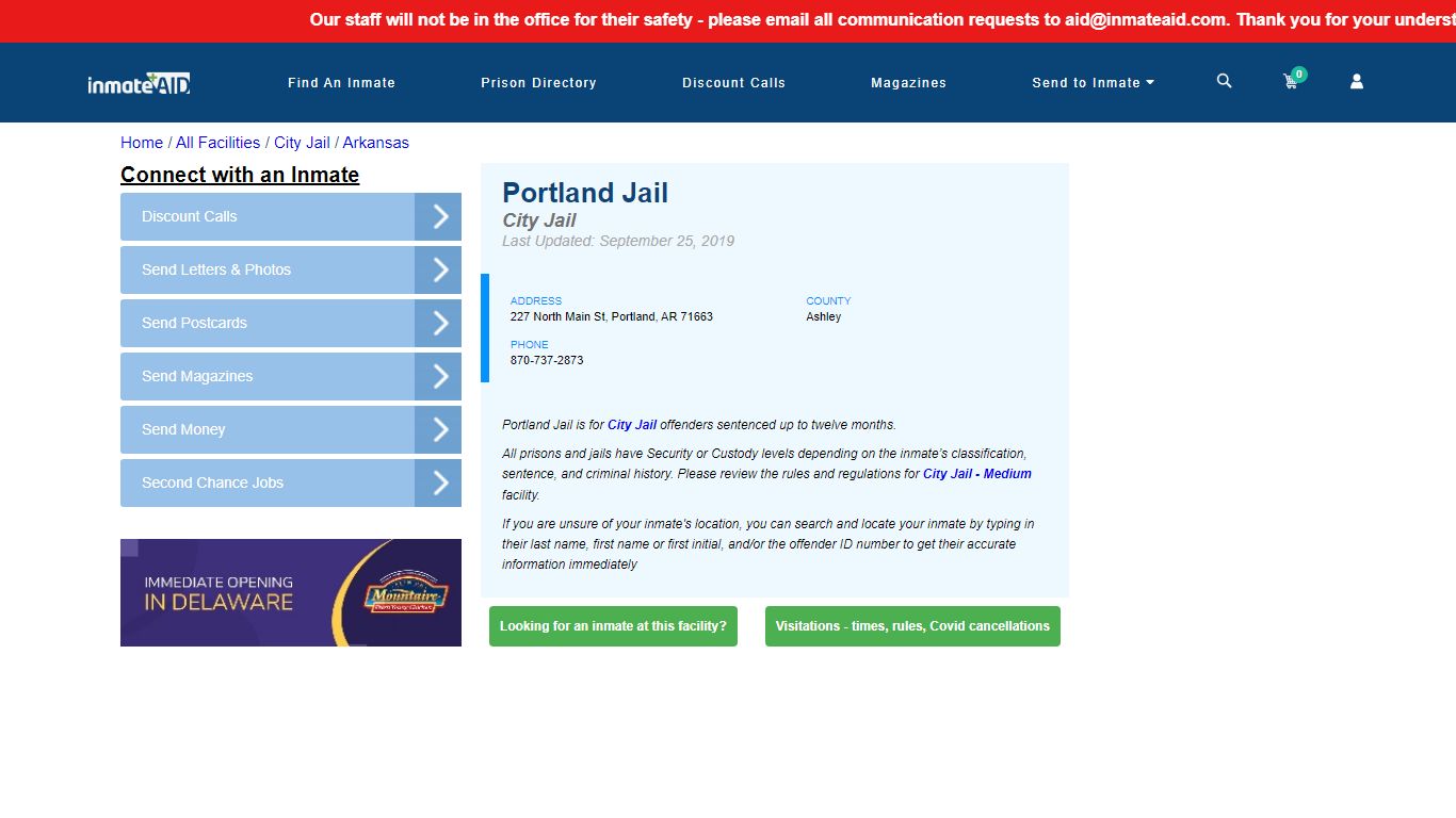 Portland Jail | Inmate Locator
